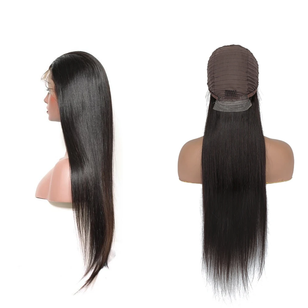 13x4 Lace Front Human Hair Wigs Long Straight Hair Wigs - View 2